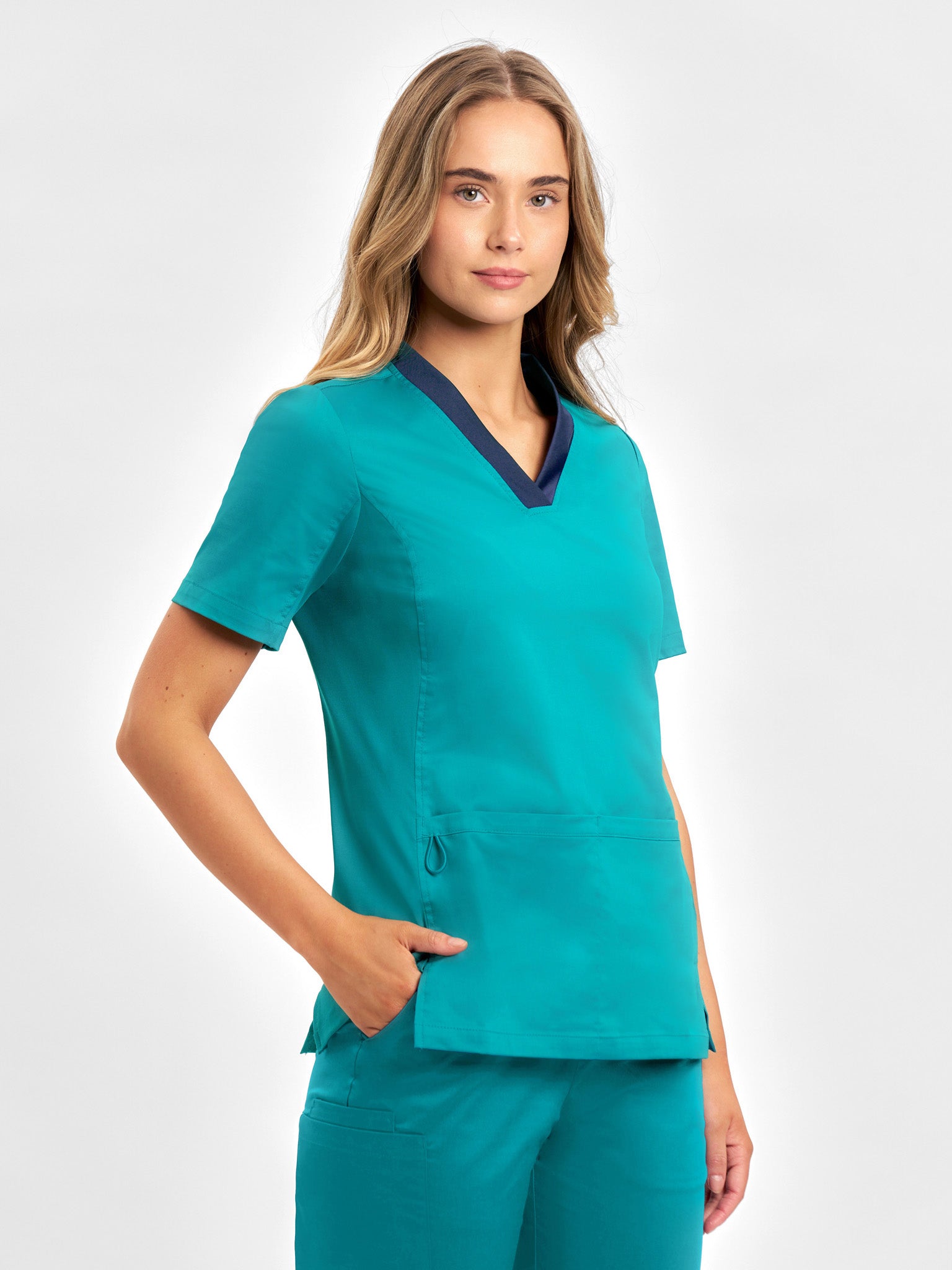 Riley Womens Stretch Scrub Top