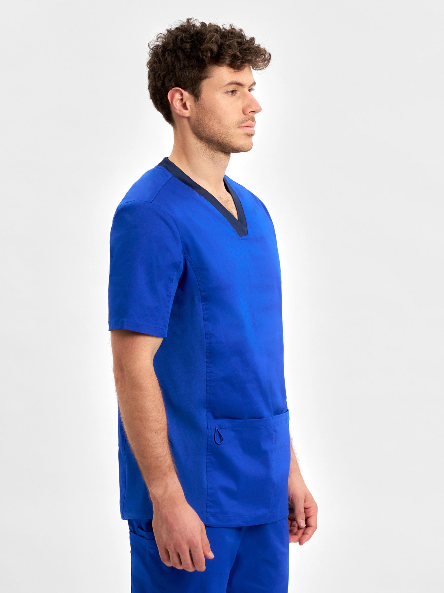 Riley Mens Stretch Scrub Top