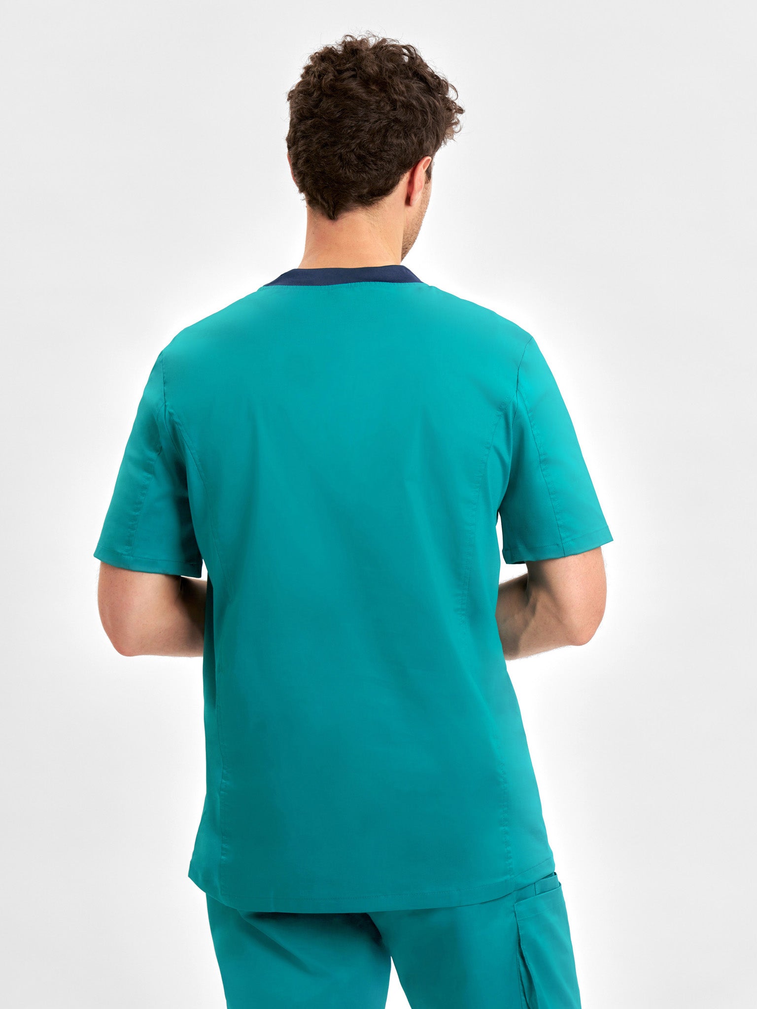 Riley Mens Stretch Scrub Top