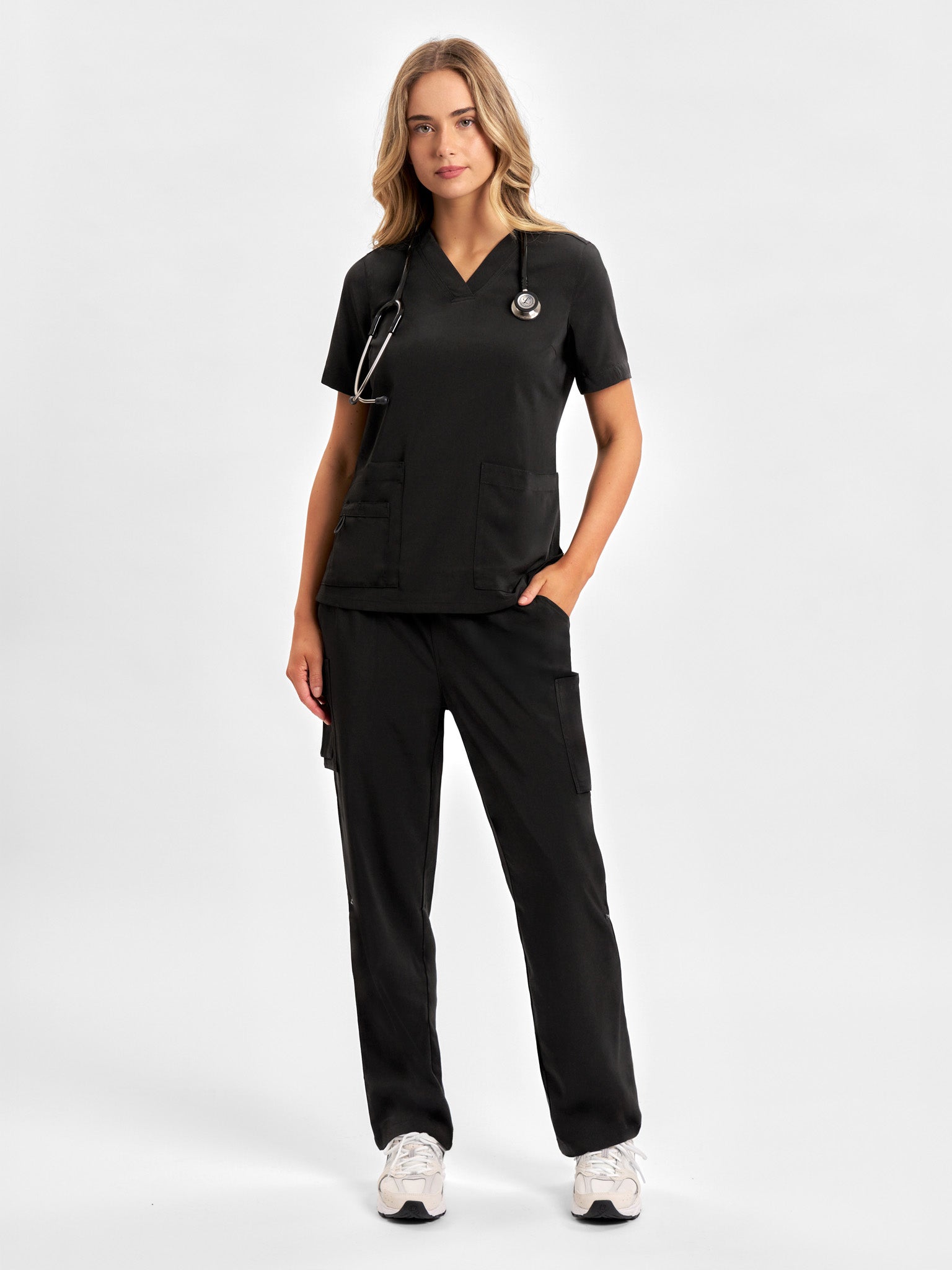 Avery Womens V-Neck Scrub Top