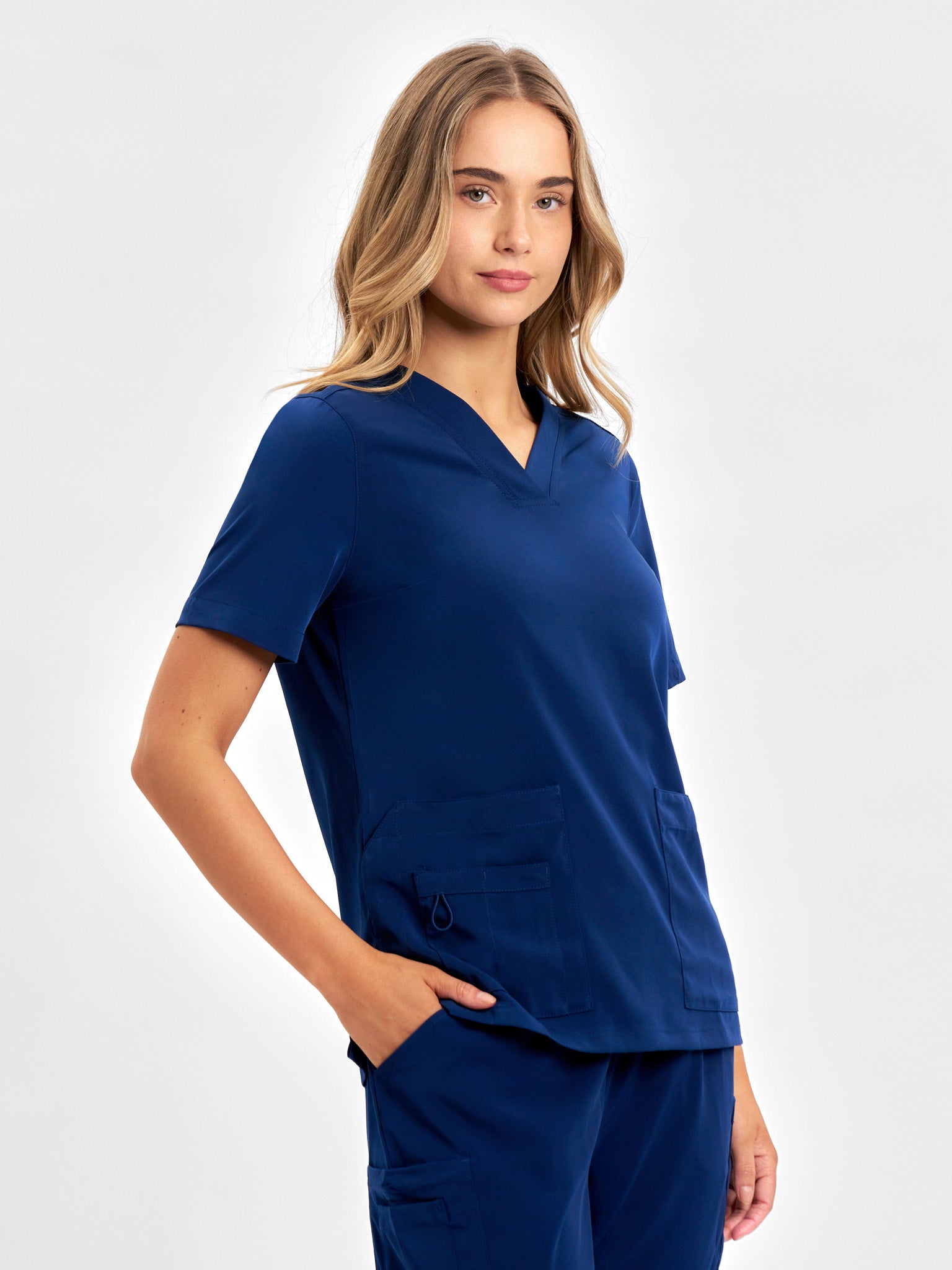 Avery Womens V-Neck Scrub Top