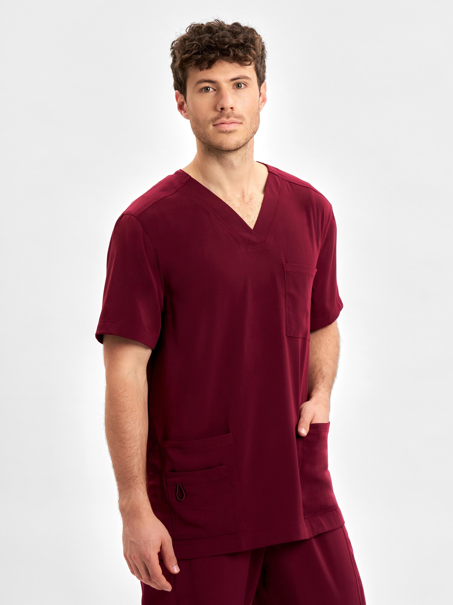 Avery Mens V-Neck Scrub Top