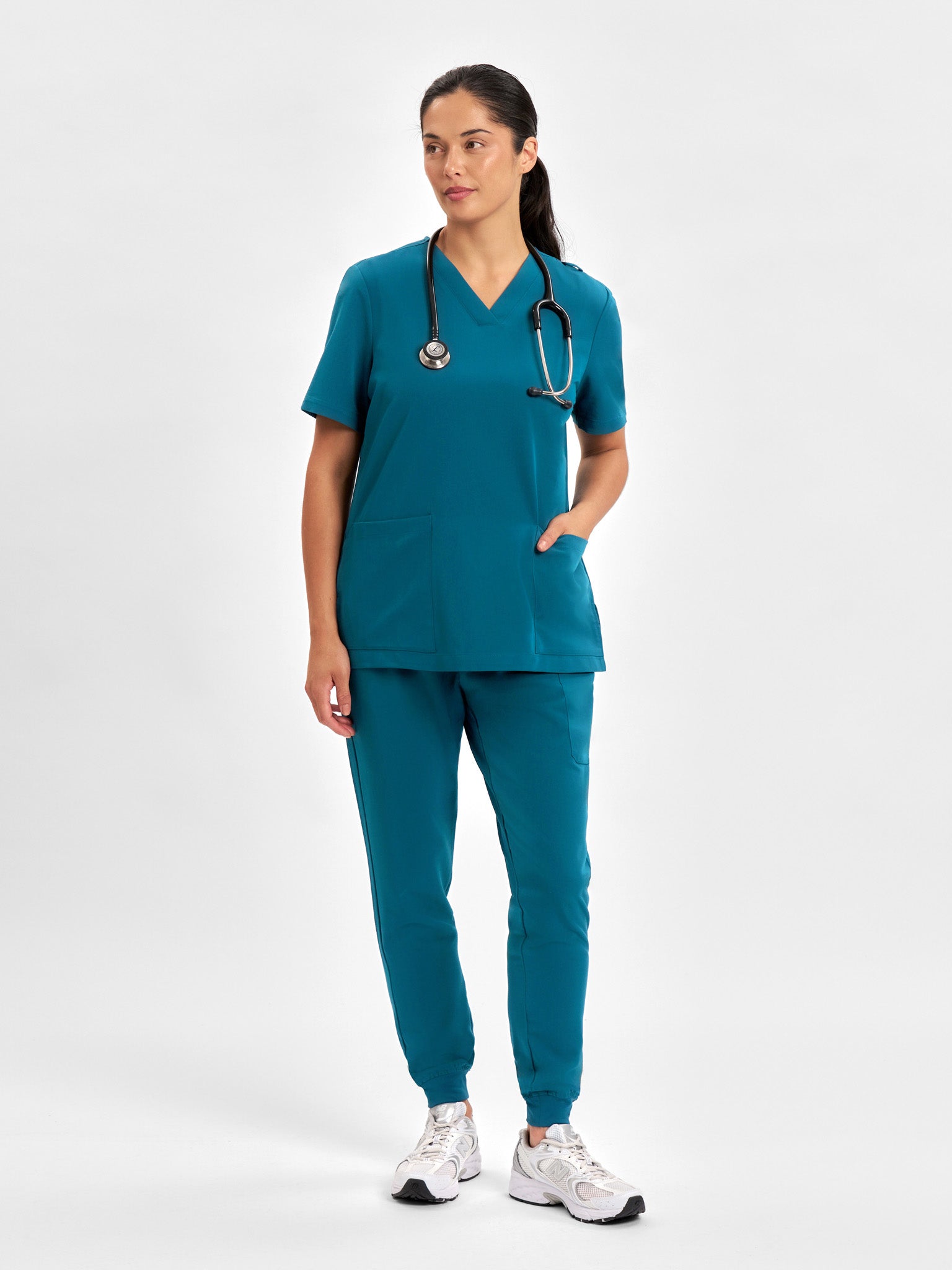 Pulse Womens V-Neck Scrub Top