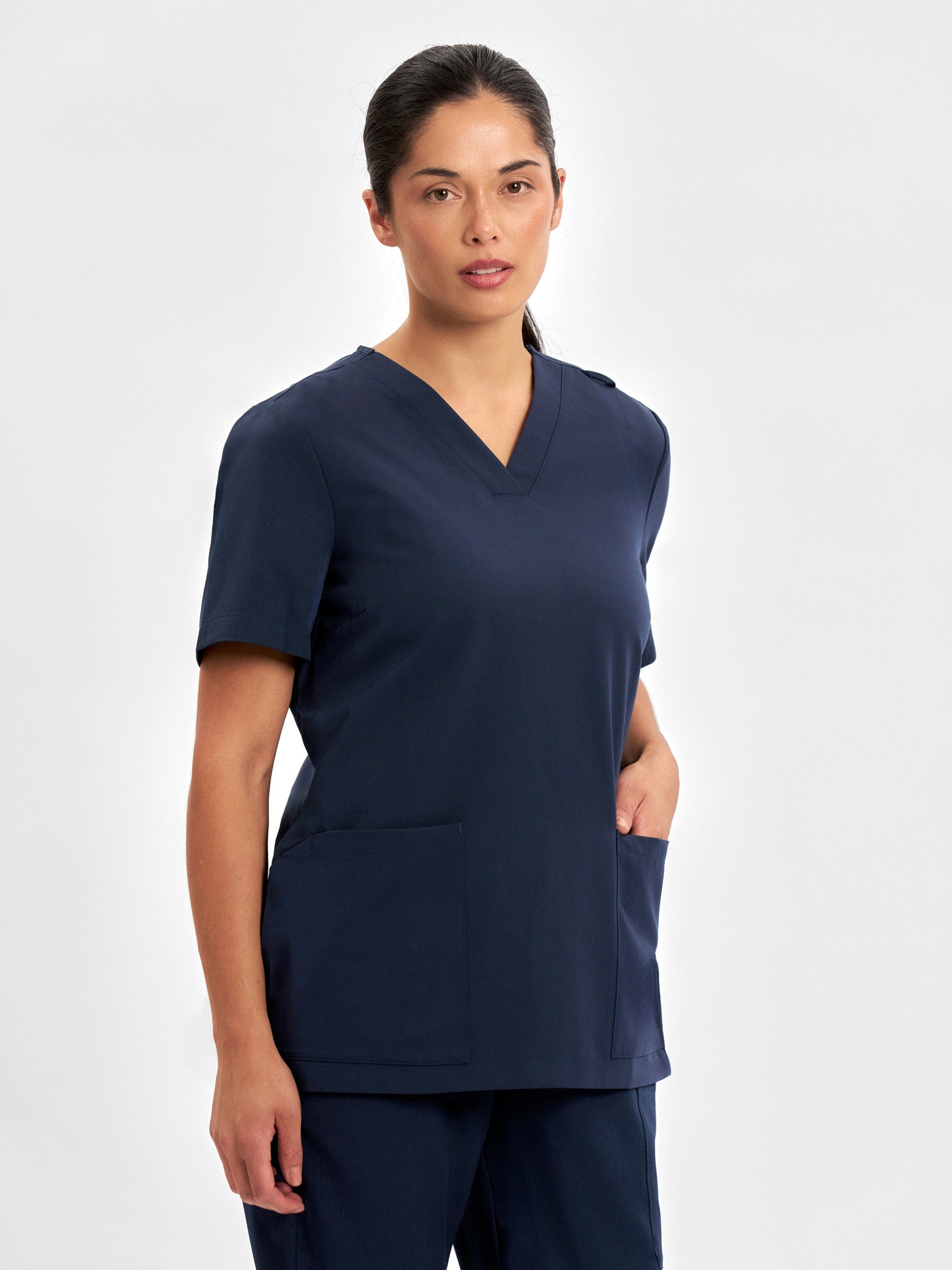 Pulse Womens V-Neck Scrub Top