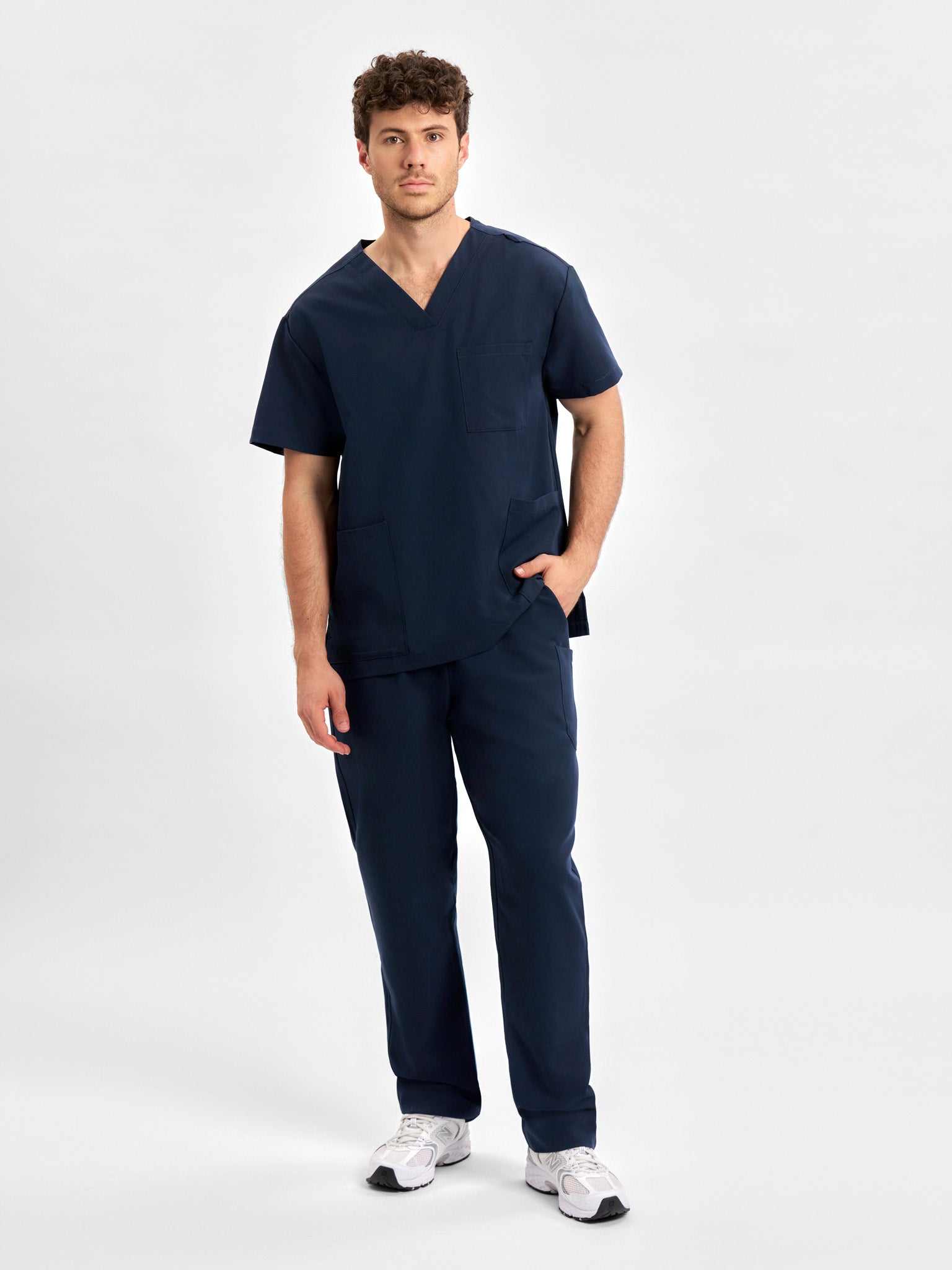 Pulse Unisex V-Neck Scrub Top