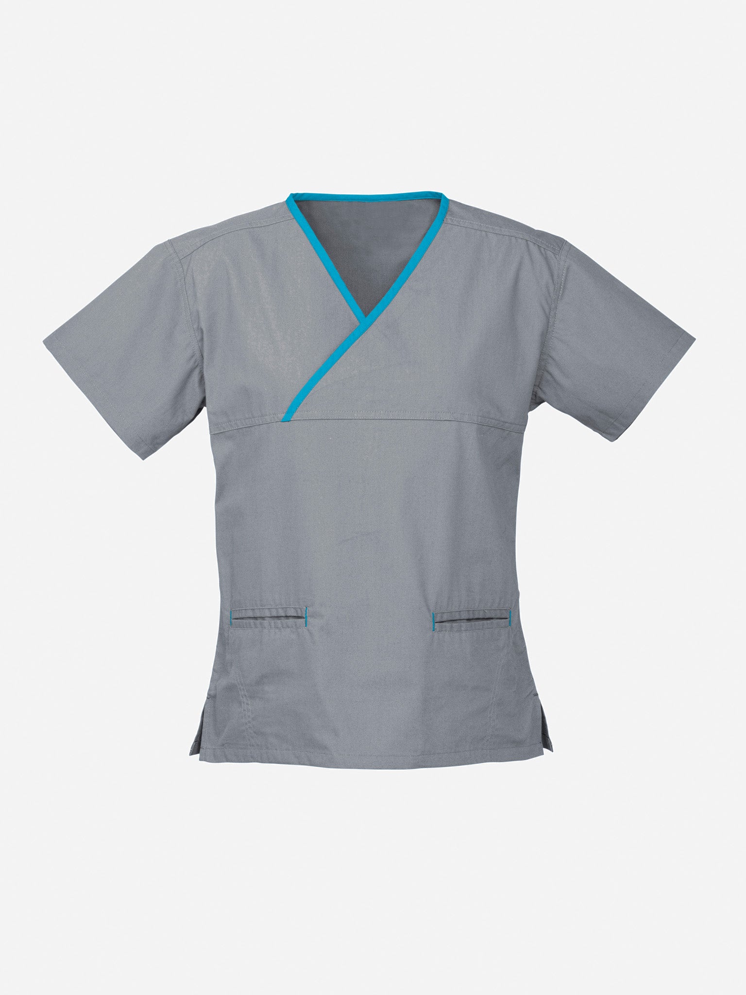 Classic Womens Contrast Scrub Top