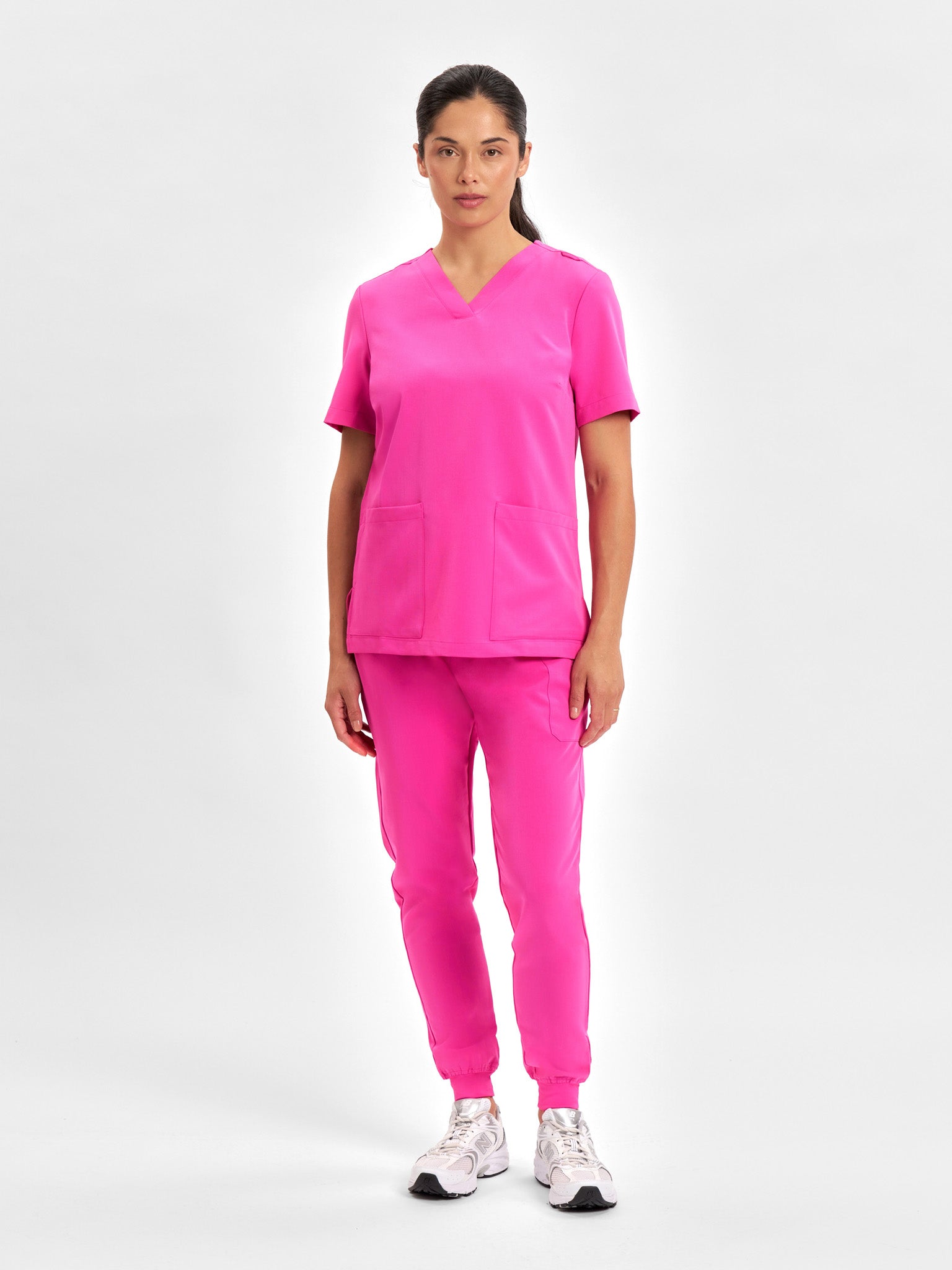 Pink Womens Jogger Scrub Pant