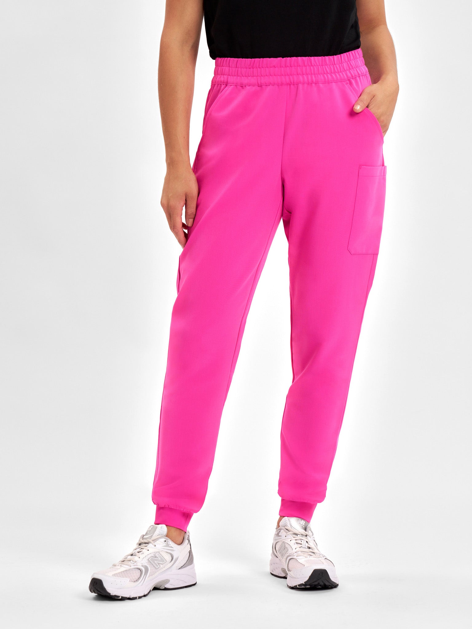 Pink Womens Jogger Scrub Pant