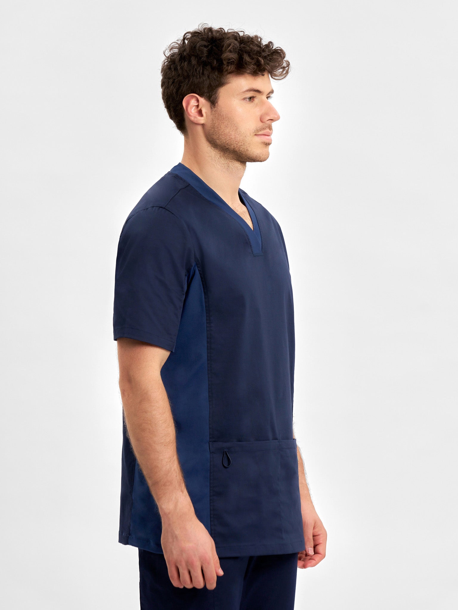 Riley Mens Stretch Scrub Top
