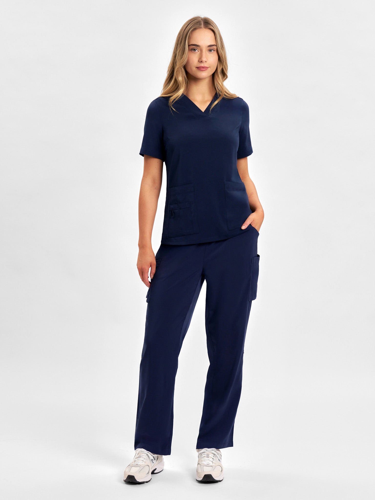 Avery Womens V-Neck Scrub Top