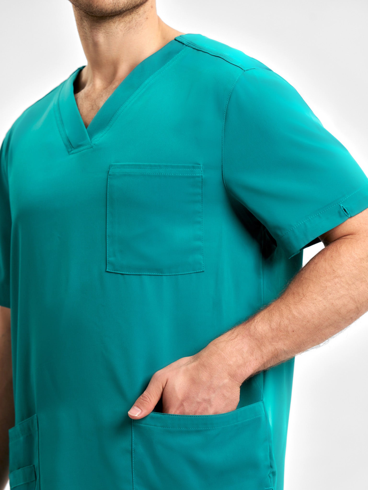 Avery Mens V-Neck Scrub Top